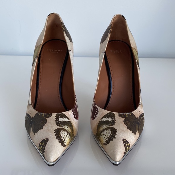 Givenchy Lia Butterfly Print Pumps size 6.5 - Picture 10 of 16
